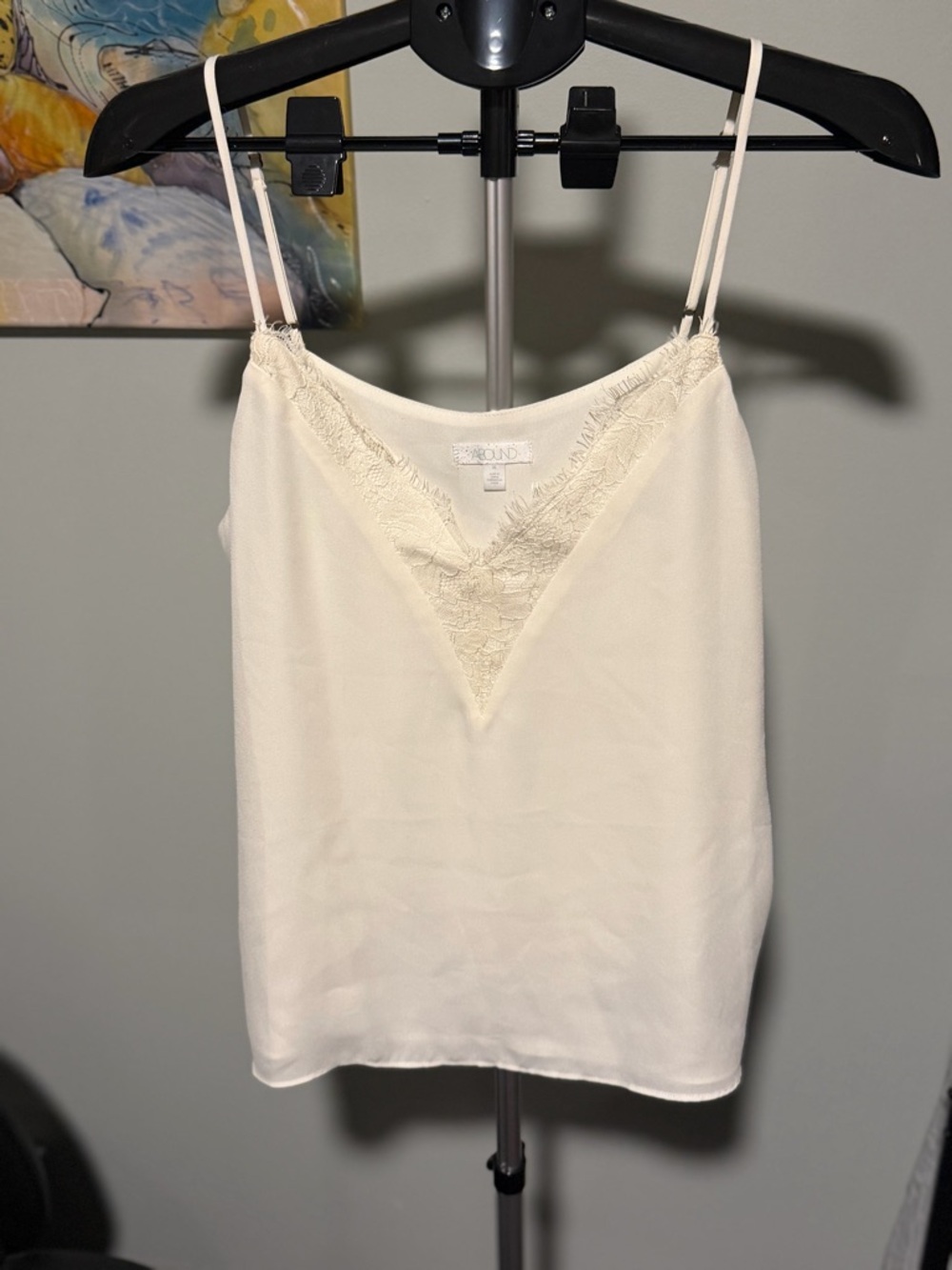 Lace cami cream Nordstrom XL